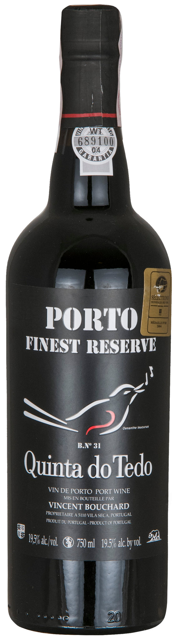PORTO RUBY FINEST RESERVE (6 ANNI) - barrique #31 Quinta do Tedo
