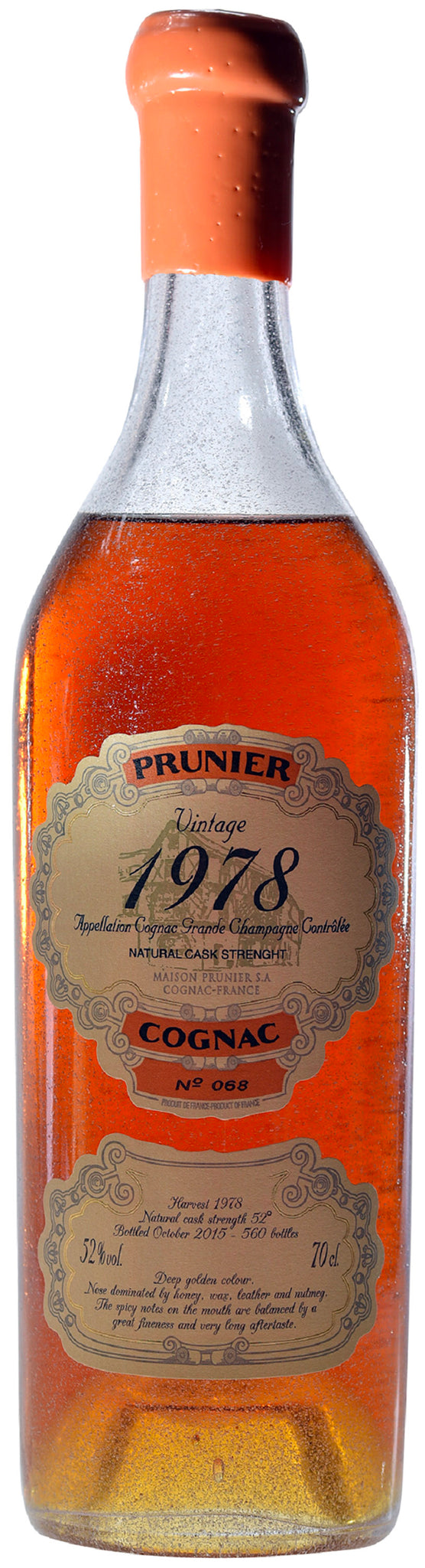 COGNAC 1978 Grande Champagne