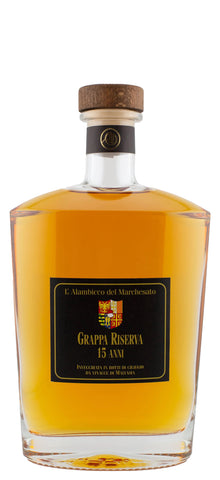 GRAPPA RISERVA 15 ANNI L'Alambicco del Marchesato astucciata