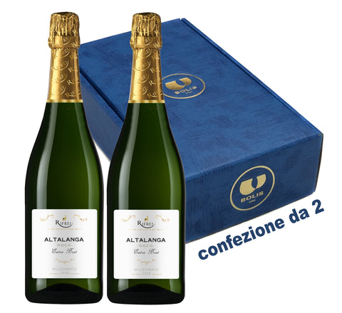 conf. da 2 bottiglie ALTA LANGA EXTRA BRUT MILL. RIFREJ