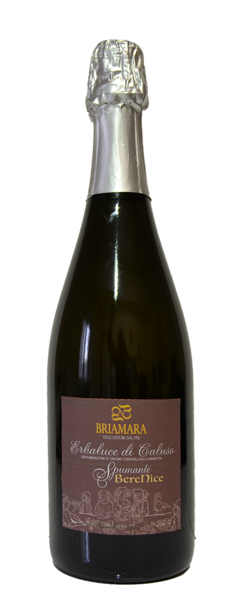 CALUSO SPUMANTE BERENICE Extra Brut metodo classico BRIAMARA