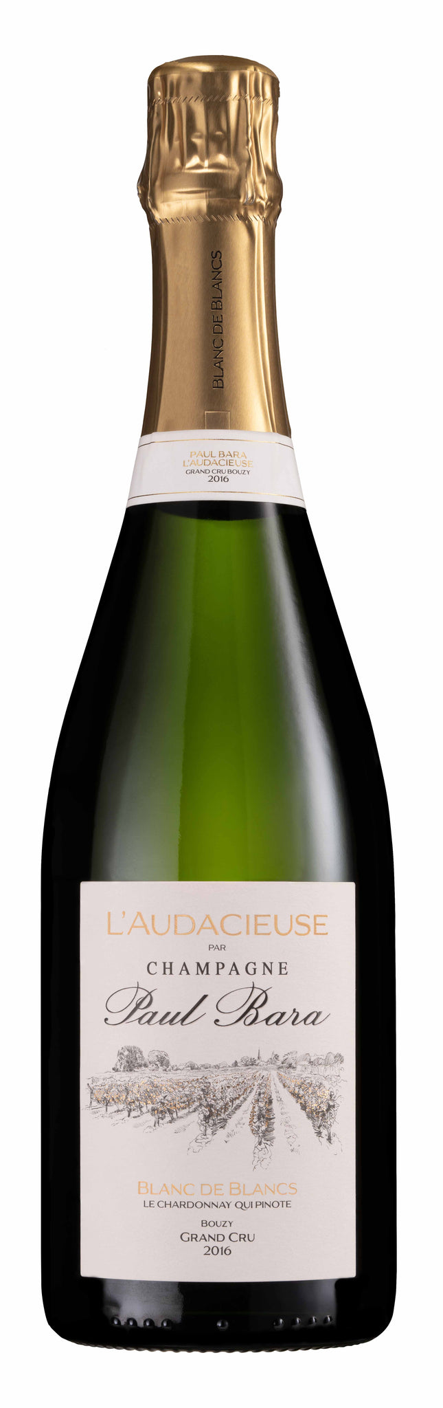 Champagne L'AUDACIEUSE Grand Cru astucciato