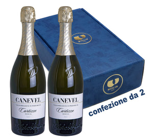 conf. da 2 bottiglie SP/20 CARTIZZE VALDOBBIADENE CANEVEL